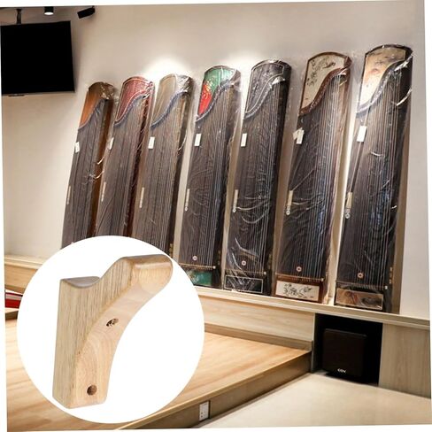 BESPORTBLE Guzheng Holder Wall Mount Wooden Stand for Wall Display Branch Design Musical Instrument Hanger in Saudi Arabia