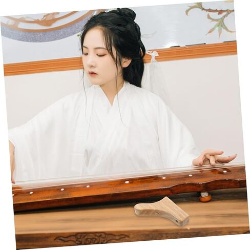 رف تعليق جداري من الخشب الصلب من SUPVOX، حامل Guzheng قابل للتعديل على الحائط لديكور المنزل in Kuwait