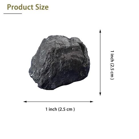 فحم الأنثراسيت الخام (10 قطع) - صخور متحولة لفصول العلوم - مختارة من قبل الجيولوجيين ومعالجتها يدويًا - حزمة الفصل الدراسي، المجموعة التعليمية in Kuwait