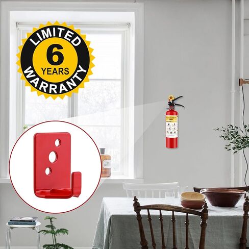 2 حزمة ABC طفاية حريق كيميائية جافة، 2.5 رطل 1-A:10-B:C طفاية حريق للمنزل والمكتب والقارب والشاحنة، مقبض سريع التحرير، مثالي لحريق الكهرباء والشحوم in Kuwait