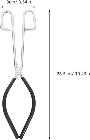 Zerodeko Laboratory Beaker Clamp Tongs Metal Holder for Hot Beakers Chemistry Lab Equipment with Adjustable Grip Suitable for Scientific and Biology Experiments in Saudi Arabia