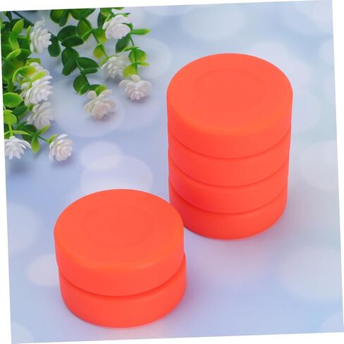 10 قطعة من كرات الهوكي البلاستيكية ذات الصلابة القابلة للتعديل، كرات هوكي مطاطية غير لامعة، مستلزمات رياضية ذات حجم قياسي للعبة والممارسة in Kuwait