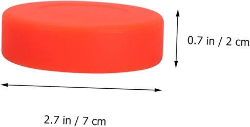 10 قطعة من كرات الهوكي البلاستيكية ذات الصلابة القابلة للتعديل، كرات هوكي مطاطية غير لامعة، مستلزمات رياضية ذات حجم قياسي للعبة والممارسة in Kuwait