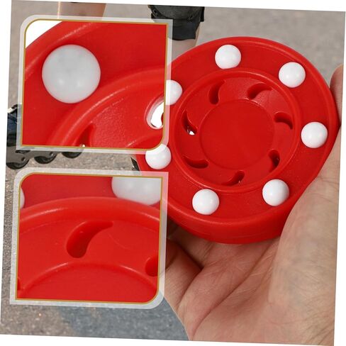 كرات تدريب هوكي بلاستيكية متينة لممارسة التزلج، تصميم خفيف الوزن للبالغين لتدريب وألعاب هوكي الجليد in Kuwait