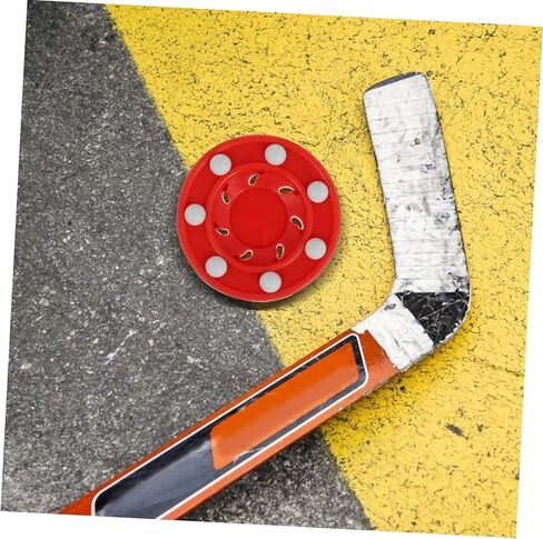 كرات تدريب هوكي بلاستيكية متينة لممارسة التزلج، تصميم خفيف الوزن للبالغين لتدريب وألعاب هوكي الجليد in Kuwait