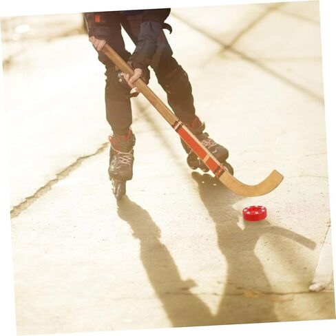 كرات تدريب هوكي بلاستيكية متينة لممارسة التزلج، تصميم خفيف الوزن للبالغين لتدريب وألعاب هوكي الجليد in Kuwait