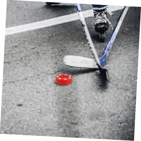 كرات تدريب هوكي بلاستيكية متينة لممارسة التزلج، تصميم خفيف الوزن للبالغين لتدريب وألعاب هوكي الجليد in Kuwait