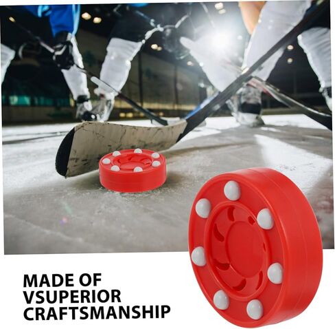 كرات تدريب هوكي بلاستيكية متينة لممارسة التزلج، تصميم خفيف الوزن للبالغين لتدريب وألعاب هوكي الجليد in Kuwait