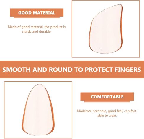 5 قطع من SUPVOX كبيرة لأصابع الأصابع Guzheng أغطية أظافر واقية لممارسة Guzheng للأظافر الصينية للمبتدئين والمحترفين in Kuwait