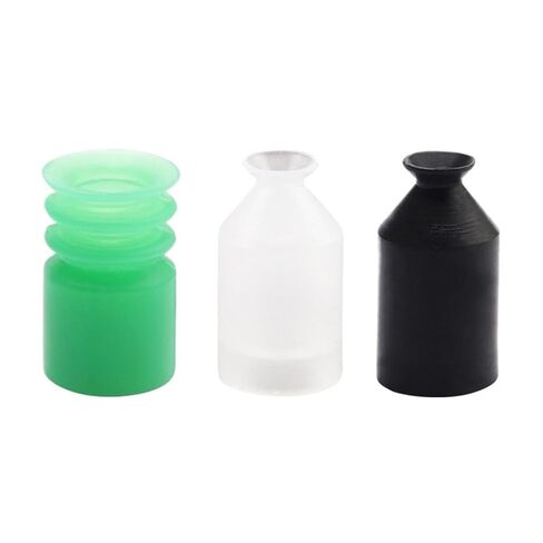 1pcs ZP-01/02/03/04/05/06/08/10/12/14/15/17/20 Single Layer Silicone Mini Vacuum Suction Cup(ZP-05,White) in Saudi Arabia