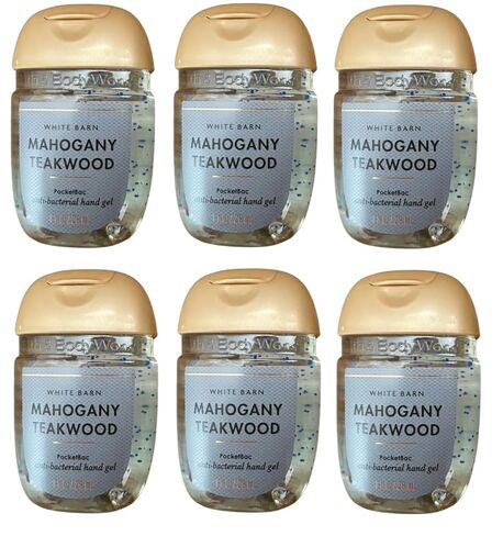 مطهرات جل الجيب ذات الروائح الكلاسيكية من باث آند بودي وركس - عبوة تحتوي كل منها على 6-1 أونصة (خشب الساج الماهوجني) (خشب الساج الماهوجني) in Kuwait