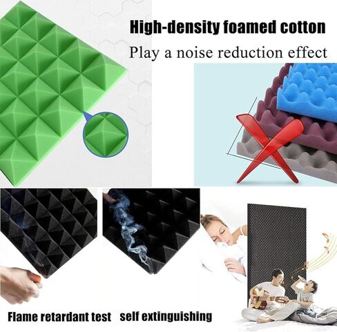 صندوق كشك صوتي محمول لتسجيل الصوت، صندوق كشك عزل الميكروفون، درع عزل، كشك استوديو منزلي، درع ممتص للصوت، غطاء عازل للصوت لسطح المكتب، تسجيل الاستوديو، أصفر-80*80*80 سم in Kuwait