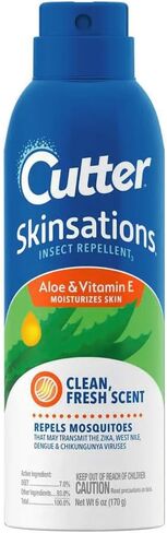 طارد الحشرات القاطع، يطرد البعوض، القراد، البعوض، البراغيث، 7٪ DEET، 6 أونصة سائلة (رذاذ الهباء الجوي) in Kuwait