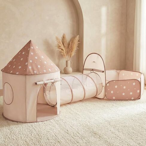 Sumbababy Space Tent for Kids: Space Toy for Baby- Kids Tent with Tunnel - Tunnel Toys for Toddlers. in Kuwait