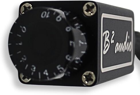 B2 Audio Official Aluminum Cased 30" RCA Bass Knob Black with B2 Logo in Kuwait