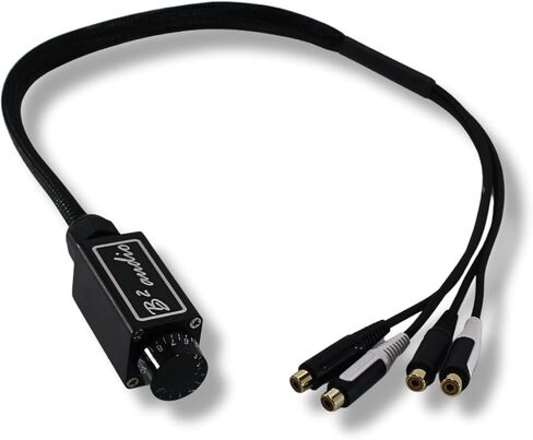 B2 Audio Official Aluminum Cased 30" RCA Bass Knob Black with B2 Logo in Kuwait