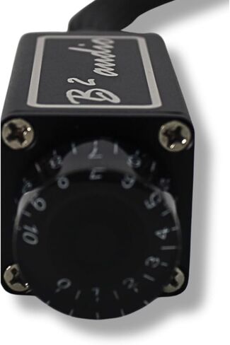 B2 Audio Official Aluminum Cased 30" RCA Bass Knob Black with B2 Logo in Kuwait