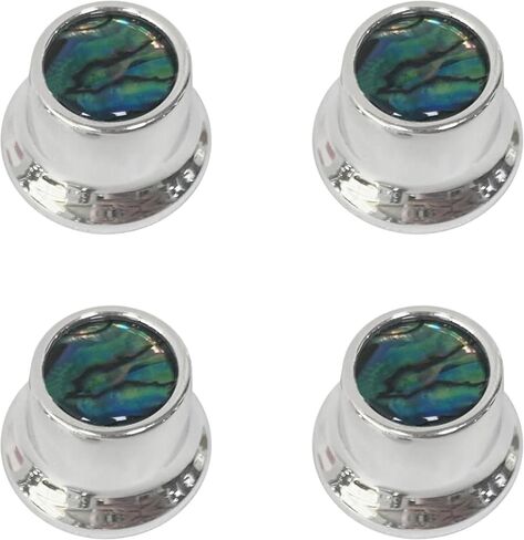 مقابض جيتار مرصعة بالكروم، ومقابض جيتار الجهير، ومقابض جهير الجاز، وأربعة قطع، لمقاييس الجهد بقطر 6 مم أو أقل، سهلة التركيب عبر مفتاح ربط سداسي in Kuwait