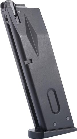 Evike Airsoft - Mag for WE Marui M9 Series GBB Airsoft Gas Blowback Airsoft Pistols من WE (اللون: أسود/أخضر غاز) in Kuwait