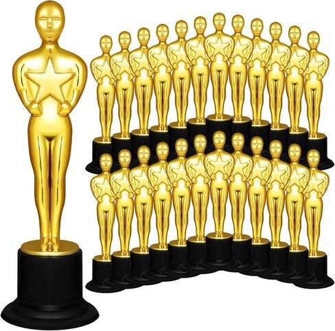 12 حزمة من جائزة الكأس الذهبية مقاس 15.24 سم، جائزة تمثال بلاستيكي للمناسبات، الرياضة، الدعائم، المكافآت، الجوائز الفائزة، هدايا حفلات المسابقات in Kuwait