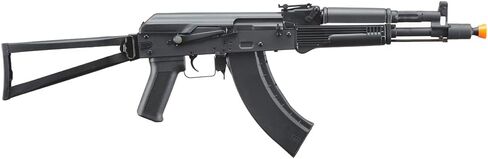 بندقية لانسر التكتيكية AK KR-104S Airsoft AEG مع مخزون مثلث Airsoft (اللون: أسود) in Kuwait