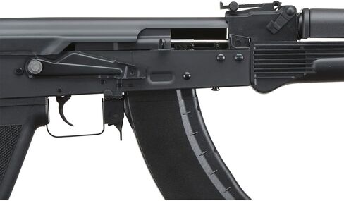 بندقية لانسر التكتيكية AK KR-104S Airsoft AEG مع مخزون مثلث Airsoft (اللون: أسود) in Kuwait