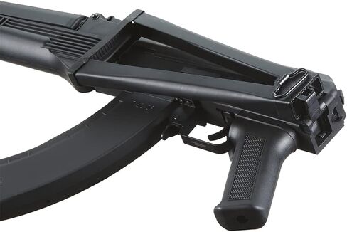 بندقية لانسر التكتيكية AK KR-104S Airsoft AEG مع مخزون مثلث Airsoft (اللون: أسود) in Kuwait