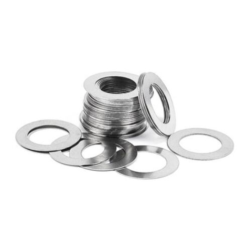 Washers,Flat Washer, Lock washers 50pcs Thin Washers for Hoses, Thickness 0.3mm Stainless Steel Flat, M6 M7 M8 Ultra Gasket Precision Adjusting(M8x16) in Kuwait