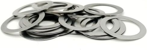 Washers,Flat Washer, Lock washers Width 0.1mm Ultrathin Adjusting Plain Flat Washer, M3 Axle Bearing Spacer Gasket, d c 5 6 7mm Thin Washers for Hoses 50pcs(3x5x0.1) in Kuwait