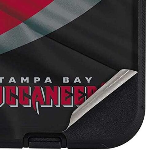 Skinit Decal Phone Skin Compatible with OtterBox Defender Case for iPhone 12 Pro Max - Officially Licensed NFL Tampa Bay Buccaneers Design in Saudi Arabia