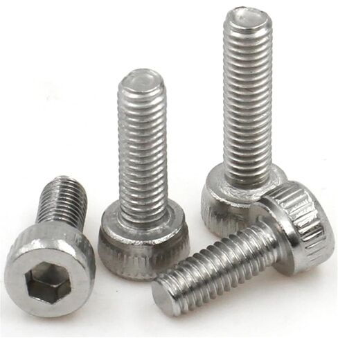 A2-70 304 Stainless Steel M1.4 M1.6 3/4/5/6-20mm DIN912 Hexagon Hex Socket Cap Allen Head Bolt Screw 100Pcs(10mm,M1.6 (100pcs)) in Saudi Arabia