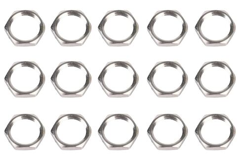 nut,Hexagonal nut, 304 Stainless Steel Hexagonal Thin Nuts - 15 Pack for Pipe Fitting & Versatile Applications in Saudi Arabia