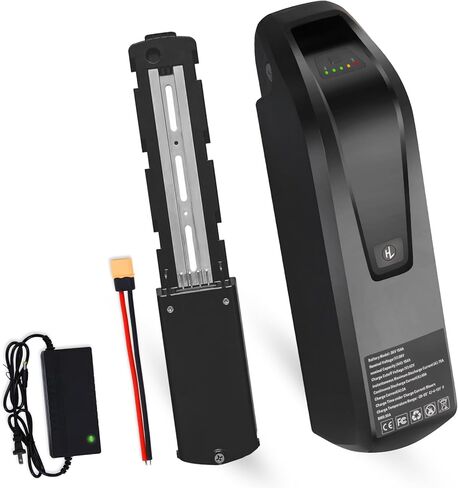 UAZ 36V 48V 52V Ebike Battery 4 Pin 10.4AH 15.6AH 20AH with Safe Lock, LED Indicator Light, USB Port, for 250-1500W E-Bike, Scooter, Electric Bicycle (36V15.6AH-4PIN) in Saudi Arabia