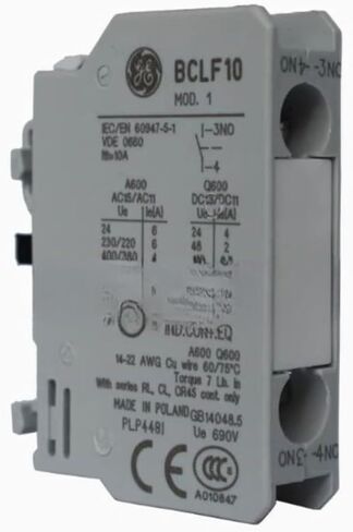 1 Piece BCLF10 1NO Normally Open Auxiliary contactor BCLF10 in Saudi Arabia