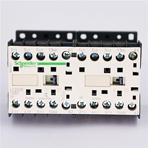 Schneider New AC TeSys K reversing contactor 3P 3NO LC2K0610B7 LC2-K0610B7 6A 24V AC Coil in Saudi Arabia