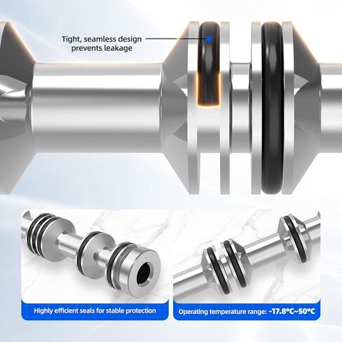Pneumatic Solenoid Valve, Hoodutric 1/4"NPT 5 Way 2 Position Air Hand Lever Operated Valve Manual Control Push Pull Solenoid Air Valve 4H210-08 in Kuwait