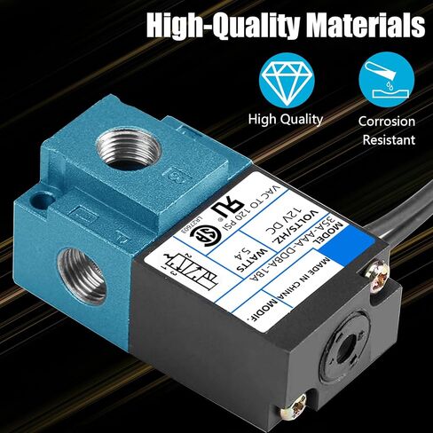 وحدة التحكم الإلكترونية في التعزيز، تيار مستمر 12 فولت 5.4 وات، 3 منافذ للتحكم في التعزيز، 35A-AAA-DDBA-1BA، صمام الملف اللولبي 1/8 بوصة NPT in Kuwait