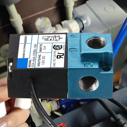 وحدة التحكم الإلكترونية في التعزيز، تيار مستمر 12 فولت 5.4 وات، 3 منافذ للتحكم في التعزيز، 35A-AAA-DDBA-1BA، صمام الملف اللولبي 1/8 بوصة NPT in Kuwait