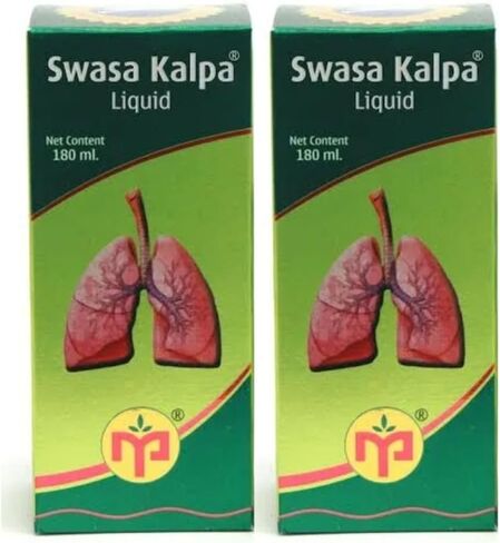 Swasa Kalpa Syrup (Green, 180ml) - Pack of 2 in Saudi Arabia