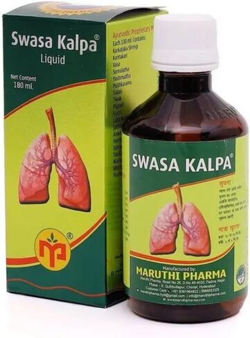Swasa Kalpa Syrup (Green, 180ml) - Pack of 2 in Saudi Arabia