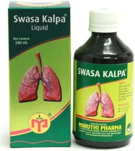 Swasa Kalpa Syrup (Green, 180ml) - Pack of 2 in Saudi Arabia