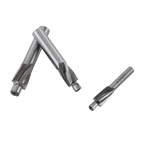 5pcs Countersink End Mill Cutter Slot Drill Bits Tool HSSAL for High Hardness Materials in Saudi Arabia