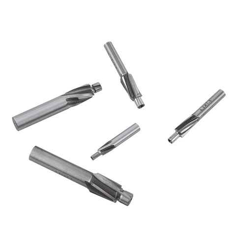 5pcs Countersink End Mill Cutter Slot Drill Bits Tool HSSAL for High Hardness Materials in Saudi Arabia