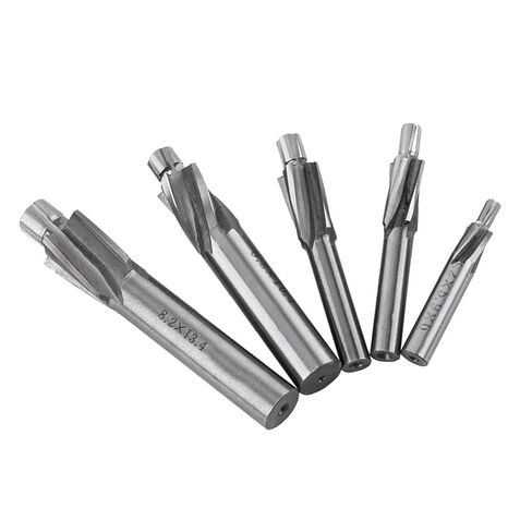 5pcs Countersink End Mill Cutter Slot Drill Bits Tool HSSAL for High Hardness Materials in Saudi Arabia