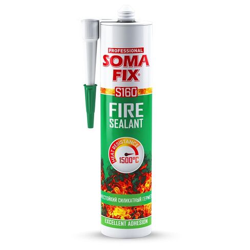 Furnace Cement - High Heat Fire Resistant Mortar, Black Fireplace Cement (2732°F), Heat Resistant Sealant for Fireplaces, Ovens, Stoves, Chimneys, Grills & Flues - 10.5 fl.oz in Kuwait