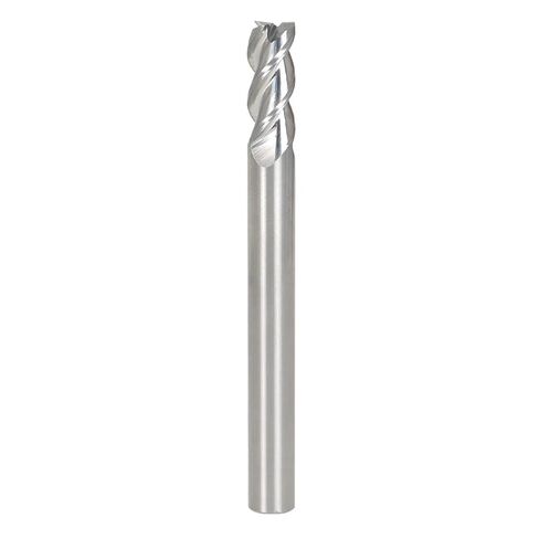 findmall 1/4 Inch Helix Carbide End Mill 3 Flute 5/8 Inch Length of Cut Fit for Aluminum Cut Non-Ferrous Metal Upcut CNC Spiral Router Bit in Saudi Arabia