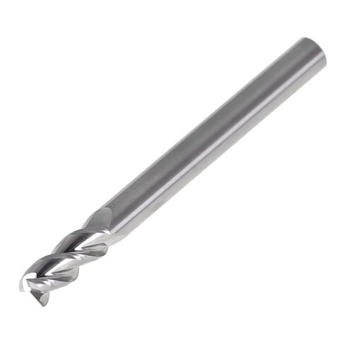 findmall 1/4 Inch Helix Carbide End Mill 3 Flute 5/8 Inch Length of Cut Fit for Aluminum Cut Non-Ferrous Metal Upcut CNC Spiral Router Bit in Saudi Arabia