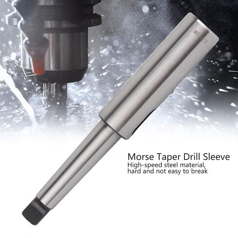 Drill Chuck Adapter, Lengthening Reducing Adapter Morse Taper Drill Sleeve Lathe Fixture Replacement MT2‑2 in Saudi Arabia