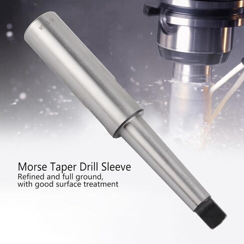 Drill Chuck Adapter, Lengthening Reducing Adapter Morse Taper Drill Sleeve Lathe Fixture Replacement MT2‑2 in Saudi Arabia