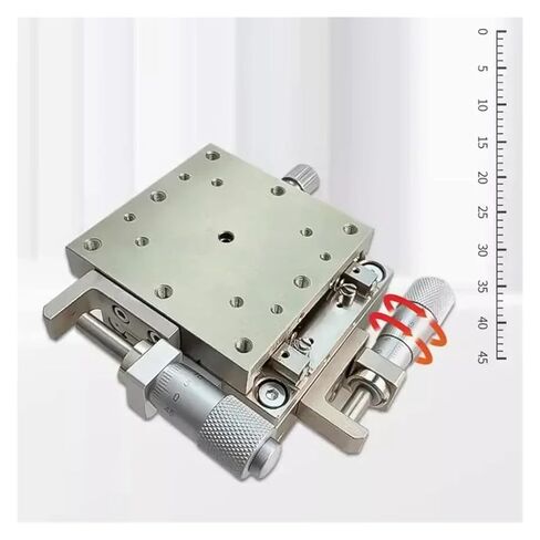 Stainless Steel Guide Rail Slide Precision Manual fine Adjustment in Kuwait